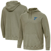 NHL Olive St. Louis Blues Antigua Cloud Pullover Hoodie