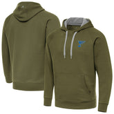 NHL Olive St. Louis Blues Antigua Victory Pullover Hoodie