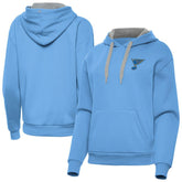 NHL Blue St. Louis Blues Antigua Women's Victory Pullover Hoodie