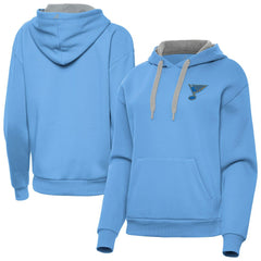 NHL Blue St. Louis Blues Antigua Women's Victory Pullover Hoodie