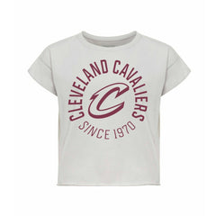 NBA Cleveland Cavaliers Sportiqe Women's Cropped Genuine Issue Collection Alana T-Shirt sale
