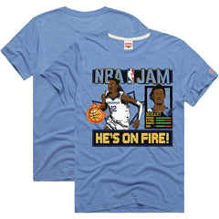 NBA Ja Morant Memphis Grizzlies Homage Unisex NBA Jam Tri-Blend T-Shirt