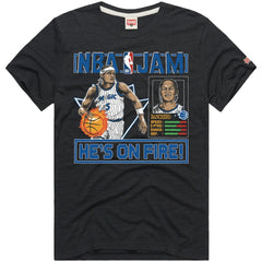NBA Paolo Banchero Orlando Magic Homage Unisex NBA Jam Tri-Blend T-Shirt
