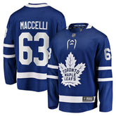 NHL Blue Matias Maccelli Toronto Maple Leafs Fanatics Home Breakaway Jersey