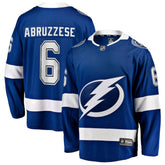 NHL Blue Nick Abruzzese Tampa Bay Lightning Fanatics Home Breakaway Jersey