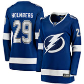 NHL Blue Pontus Holmberg Tampa Bay Lightning Fanatics Women's Home Breakaway Jersey