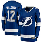 NHL Blue Jakob Pelletier Tampa Bay Lightning Fanatics Women's Home Breakaway Jersey