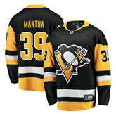 NHL Black Anthony Mantha Pittsburgh Penguins Fanatics Home Breakaway Jersey