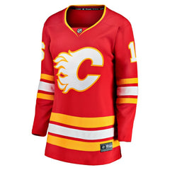 NHL Red Morgan Frost Calgary Flames Fanatics Women's Home Breakaway Jersey