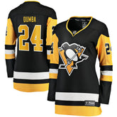 NHL Black Matt Dumba Pittsburgh Penguins Fanatics Women's Home Breakaway Jersey