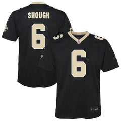 Tyler Shough Youth Team Game Jersey - New Orleans Saints
