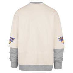 NBA New York Knicks '47 Crossover Collection Trifecta Double Layered Fleece Sweatshirt