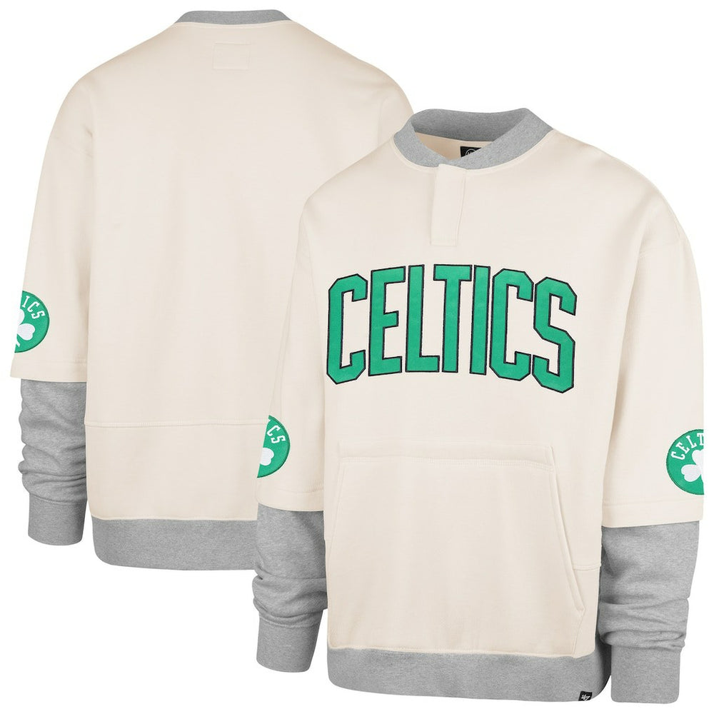 NBA Boston Celtics '47 Crossover Collection Trifecta Double Layered Fleece Sweatshirt
