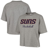 NBA Phoenix Suns '47 Women's Pivot Drop Needle Cropped T-Shirt