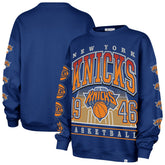 NBA New York Knicks '47 Women's Go Big Oversized Sweatshirt