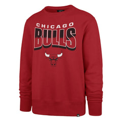 NBA Chicago Bulls '47 Unisex Brush By Headline Crewneck Sweatshirt