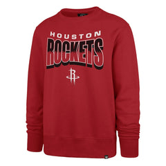 NBA Houston Rockets '47 Unisex Brush By Headline Crewneck Sweatshirt sale