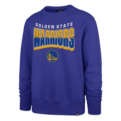 NBA Golden State Warriors '47 Unisex Brush By Headline Crewneck Sweatshirt sale
