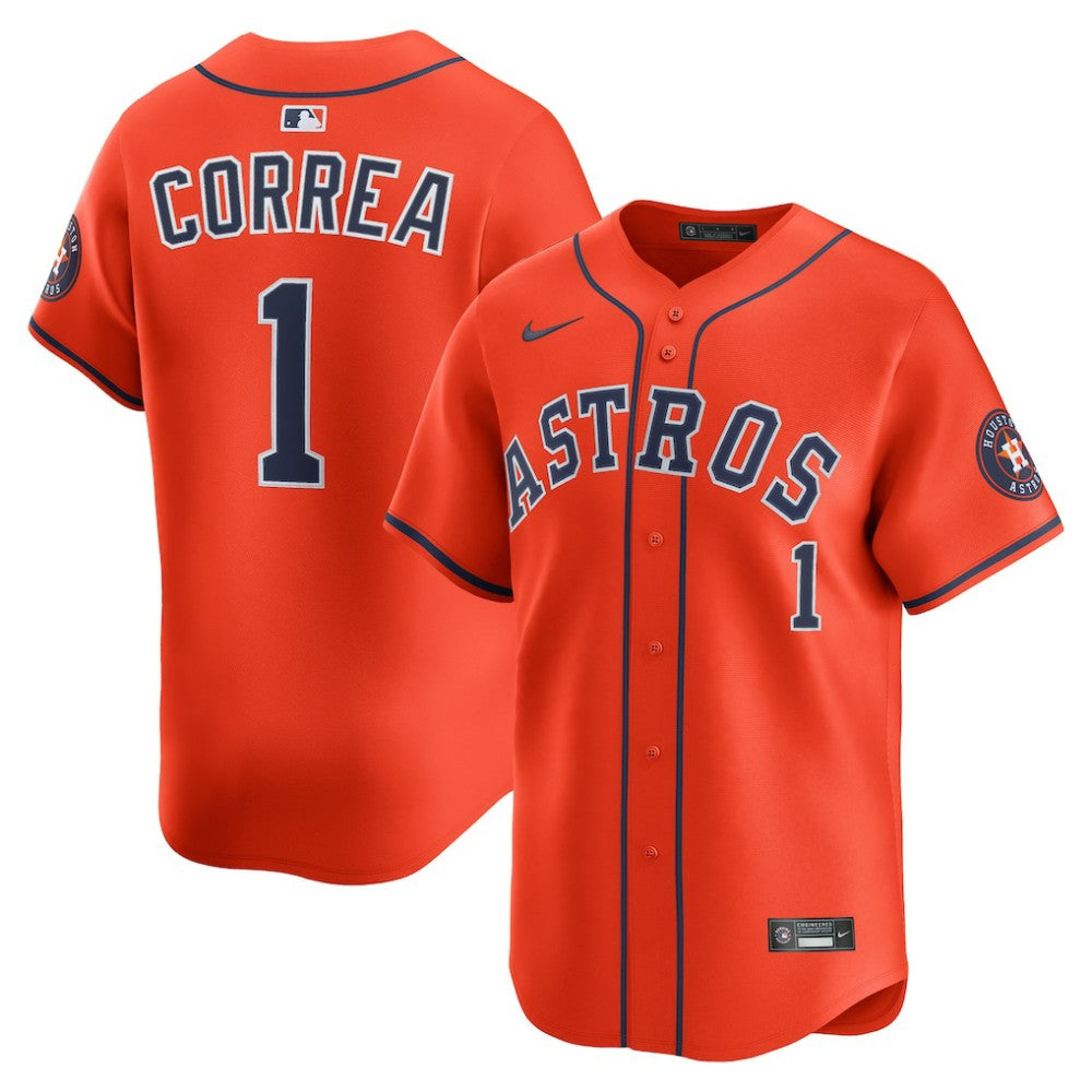 MLB Carlos Correa Houston Astros Nike Alternate Limited Player Jersey