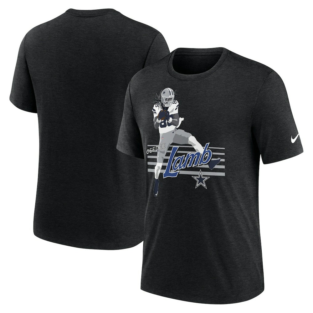 CeeDee Lamb Player Graphic T-Shirt - Dallas Cowboys