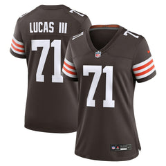 Cornelius Lucas Women's Team Game Jersey - Cleveland Browns