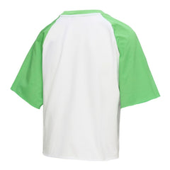 MLB Philadelphia Phillies Mitchell & Ness Women's Cropped Raglan Mascot Boxy T-Shirt