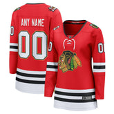 NHL Red Chicago Blackhawks Fanatics Women's Centennial Breakaway Custom Jersey