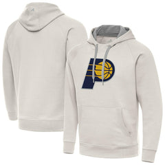 NBA Indiana Pacers Antigua Big Logo Victory Pullover Hoodie