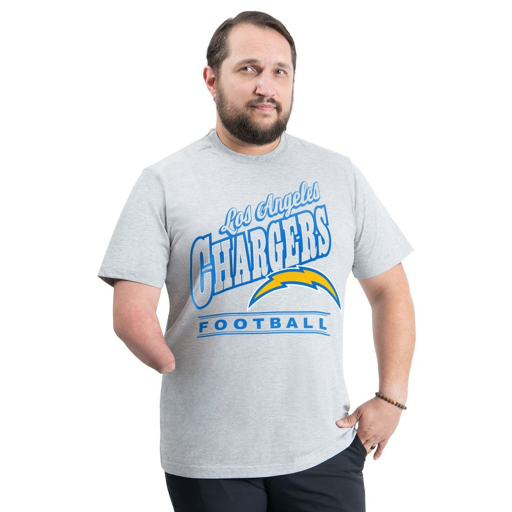 G-III Sports by Carl Banks Adaptive Headliner Graphic T-Shirt - Los Angeles Chargers