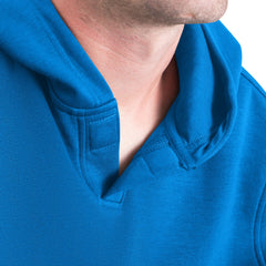 G-III Sports by Carl Banks Adaptive Mesh Effect Team Graphic Fleece Pullover Hoodie - Detroit Lions