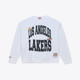 NBA Los Angeles Lakers Women's Lightweight Block Letter Sweatshirt