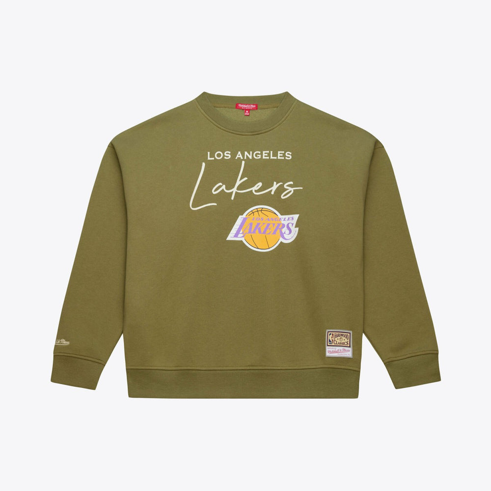 NBA Los Angeles Lakers Women's Lightweight Script Sweatshirt