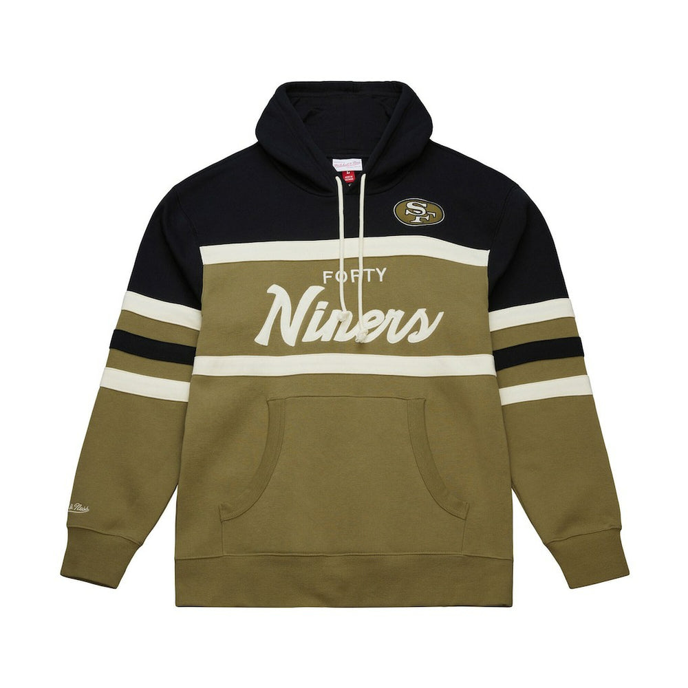 Vintage Logo Head Coach Hoodie - San Francisco 49ers