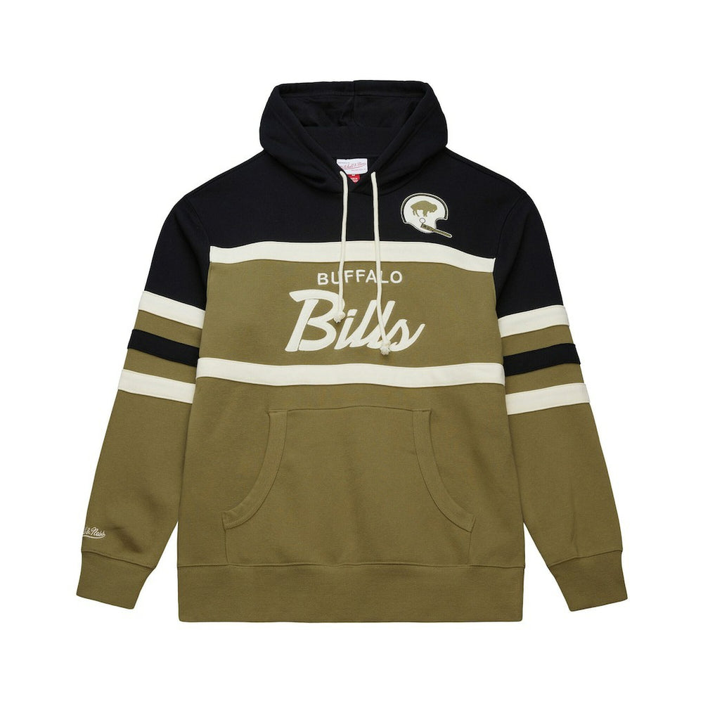 Vintage Logo Head Coach Hoodie - Buffalo Bills