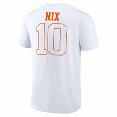 Bo Nix Outline Player T-Shirt - Denver Broncos