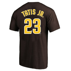 MLB Fernando Tatis Jr. San Diego Padres Profile Big & Tall Player Name & Number T-Shirt