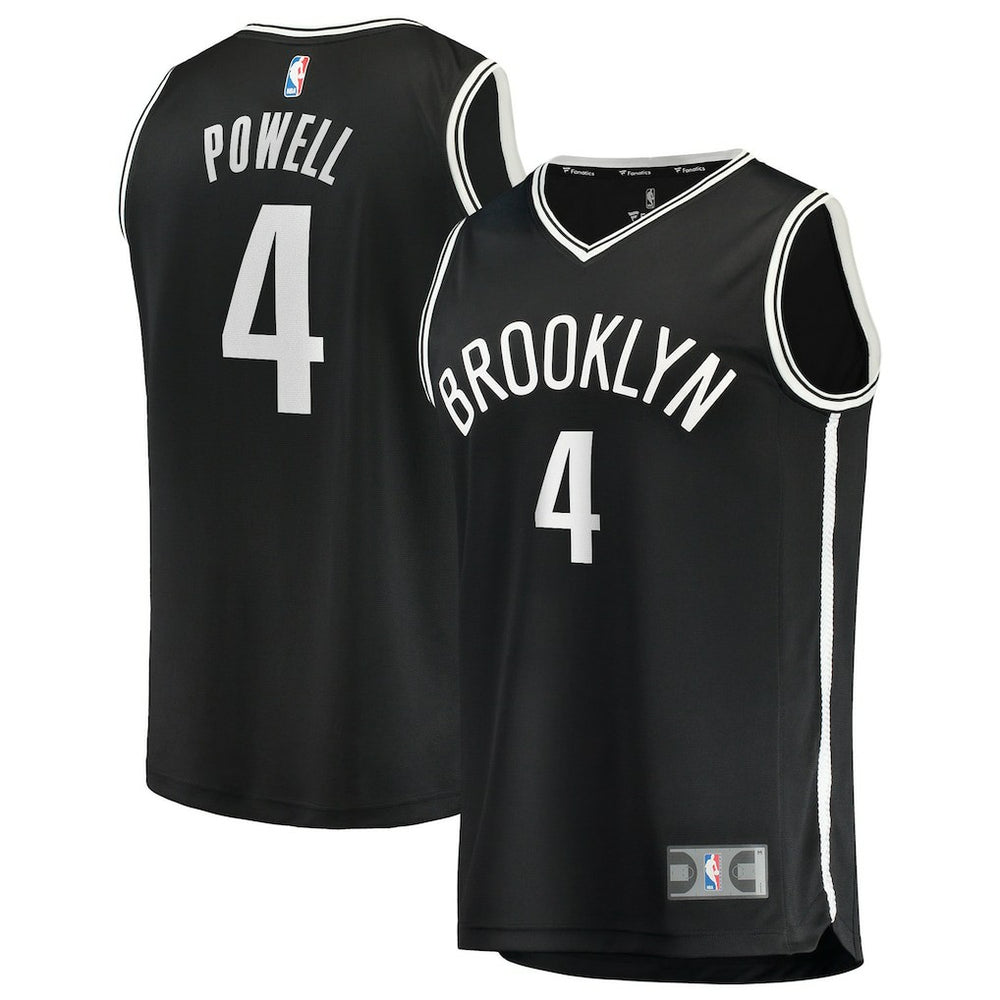 NBA Drake Powell Brooklyn Nets Youth Fast Break Replica Jersey