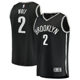 NBA Daniel Wolf Brooklyn Nets Fast Break Replica Jersey