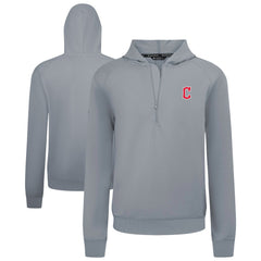 MLB Cleveland Guardians Levelwear Technic Insignia Quarter-Zip Hoodie