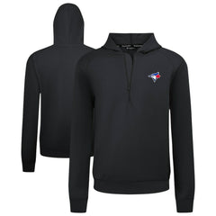 MLB Toronto Blue Jays Levelwear Technic Insignia Quarter-Zip Hoodie