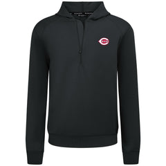 MLB Cincinnati Reds Levelwear Technic Insignia Quarter-Zip Hoodie
