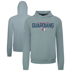 MLB Cleveland Guardians Levelwear Mandate Carve Tri-Blend Hoodie