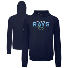 MLB Tampa Bay Rays Levelwear Mandate Carve Tri-Blend Hoodie