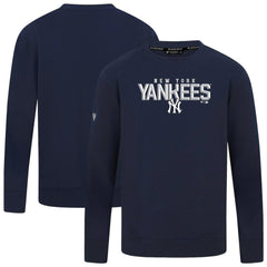 MLB New York Yankees Levelwear Mandate Carve Tri-Blend Sweatshirt