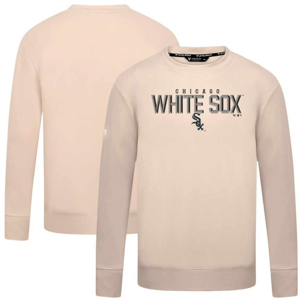 MLB Chicago White Sox Levelwear Mandate Carve Tri-Blend Sweatshirt