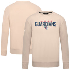 MLB Cleveland Guardians Levelwear Mandate Carve Tri-Blend Sweatshirt