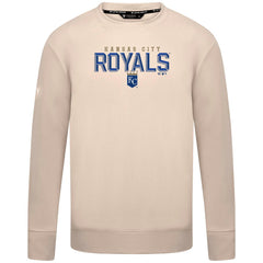 MLB Kansas City Royals Levelwear Mandate Carve Tri-Blend Sweatshirt