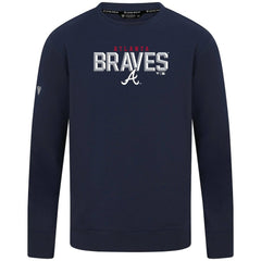 MLB Atlanta Braves Levelwear Mandate Carve Tri-Blend Sweatshirt