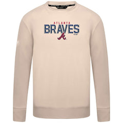 MLB Atlanta Braves Levelwear Mandate Carve Tri-Blend Sweatshirt