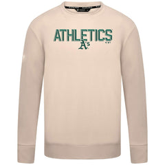 MLB Athletics Levelwear Mandate Carve Tri-Blend Sweatshirt